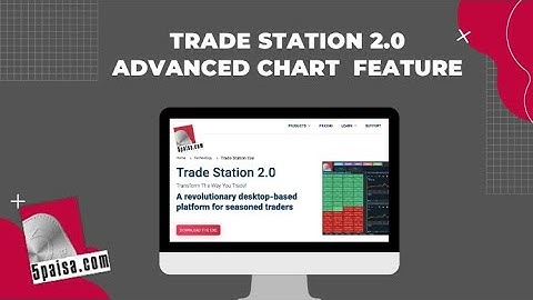 Trade Station 2.0- Advanced Chart Feature | Desktop | EXE Platform | Trading | 5paisa