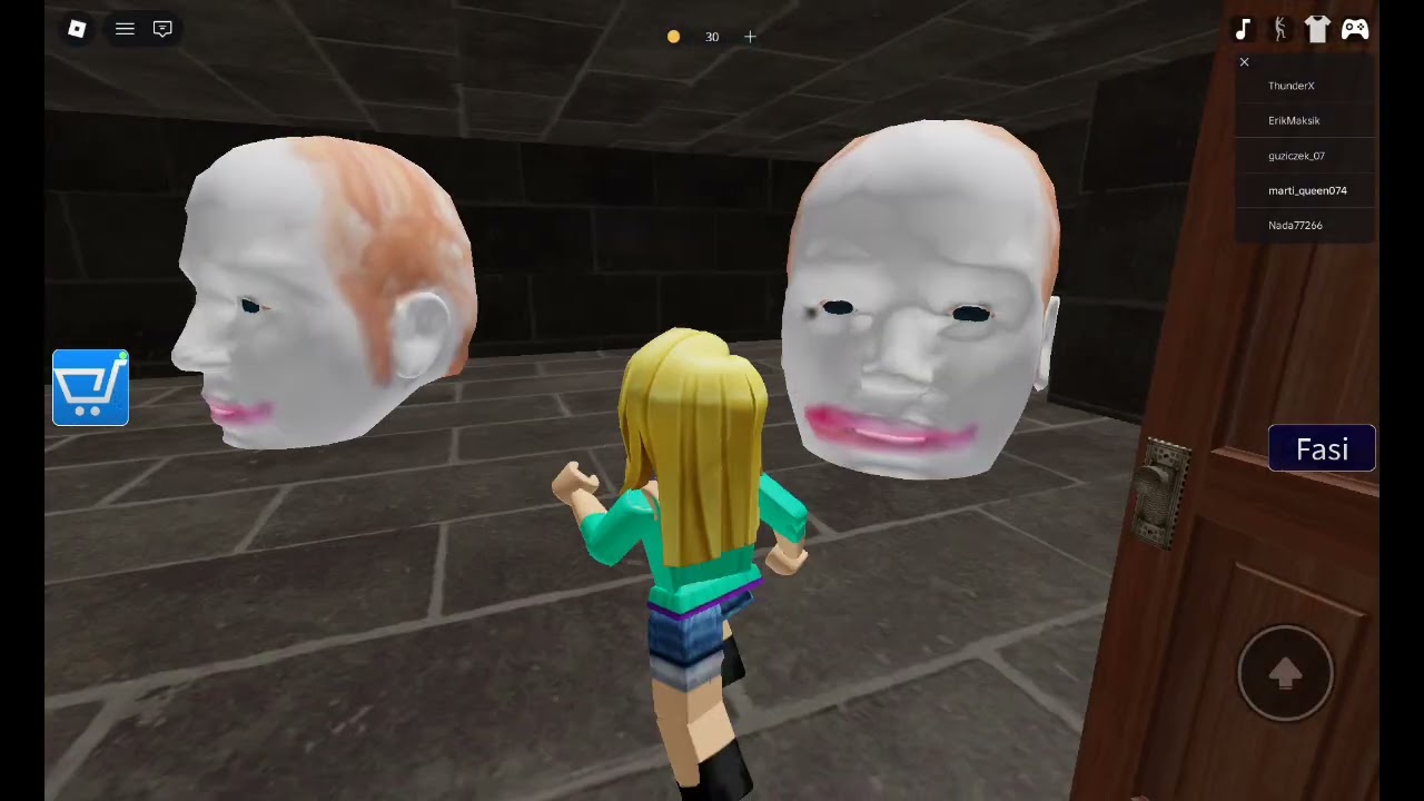 Roblox scappa dalla testa gigante ♥️