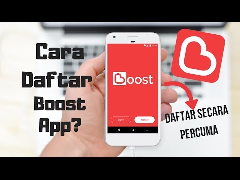 Cara Daftar Boost App eWallet