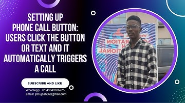 How To Setup Adalo Phone Click To Call Button