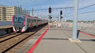 東京都交通局5500形5518F 新鎌ヶ谷駅2番線発車 20240622 081213