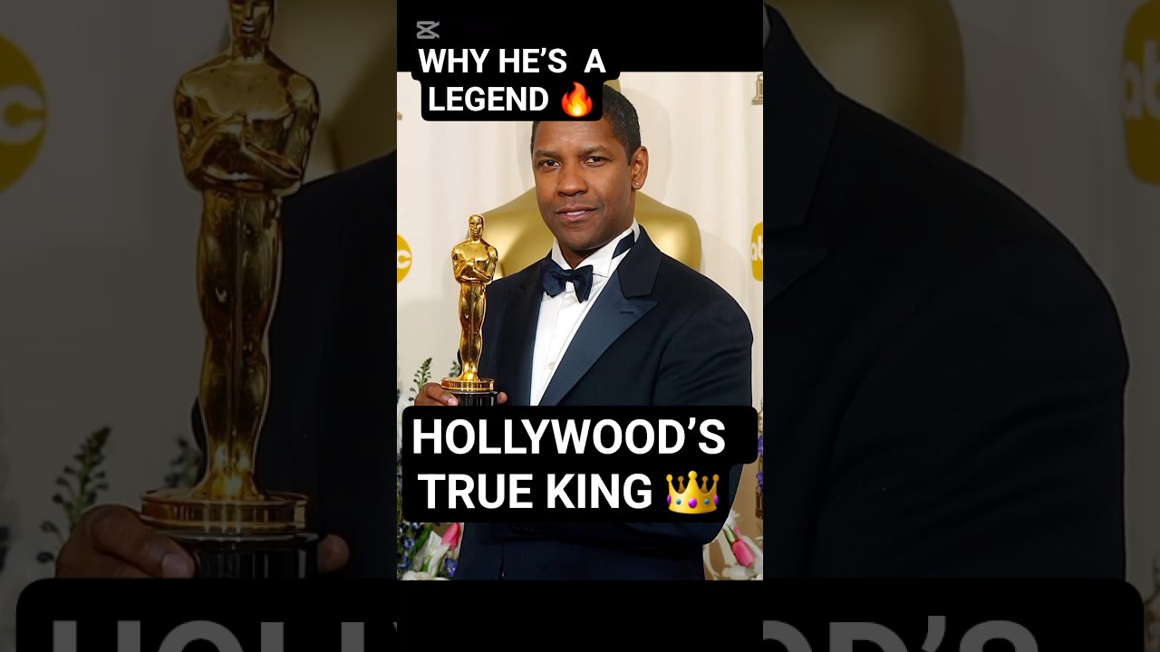 Denzel Washington: A Legend of Power and Grace✨️ #denzelwashington #hollywood #shorts