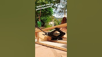 Pallet disassemble, super satisfying! 😌