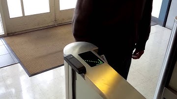 Successful Badge Scan for Access