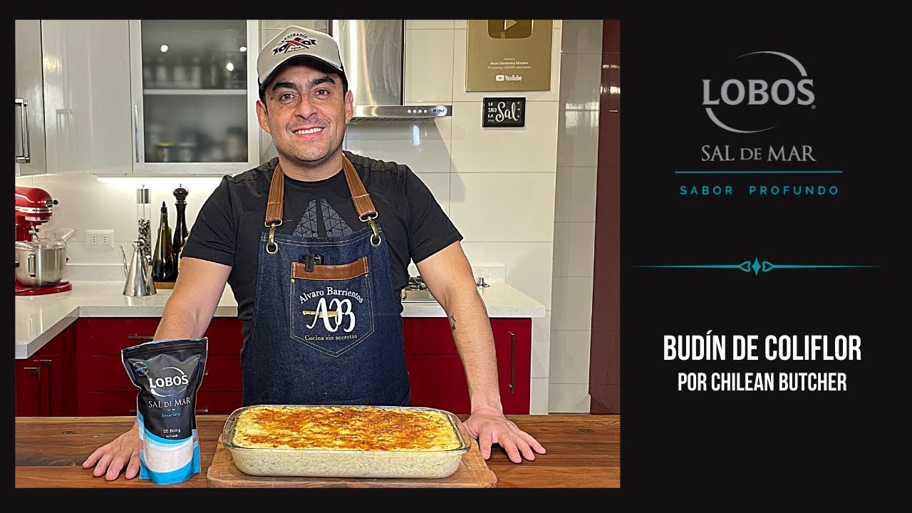 BUDÍN DE COLIFLOR por @AlvaroBarrientosMontero - YouTube