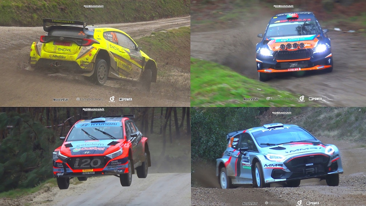 The Top 5 / Rally Serras de Fafe 2025 / Meeke / Sordo / Sesks / Armindo / Teodósio / High Quality ®