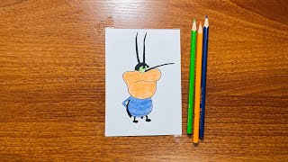 Oggy and the cockroach | Cartoon | Full Video #honeybunnyart #cartoon #drawing #art #shorts #youtube