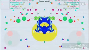 First time playing and I suck😭(BLOB.IO)