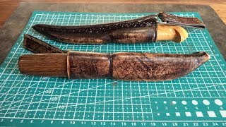 Как сделать  Ножны СВОИМИ РУКАМИ. A pair of scabbard. How to make a do-it-yourself scabbard