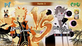 NARUTO AND SASUKE🤩 ,,VS,, HAGOROMO/MINATO AND ASHURA🤩