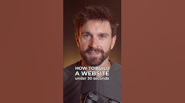 Build a Website in 30 Seconds with AI