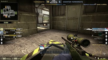 CSGO Double no scope collateral clutch