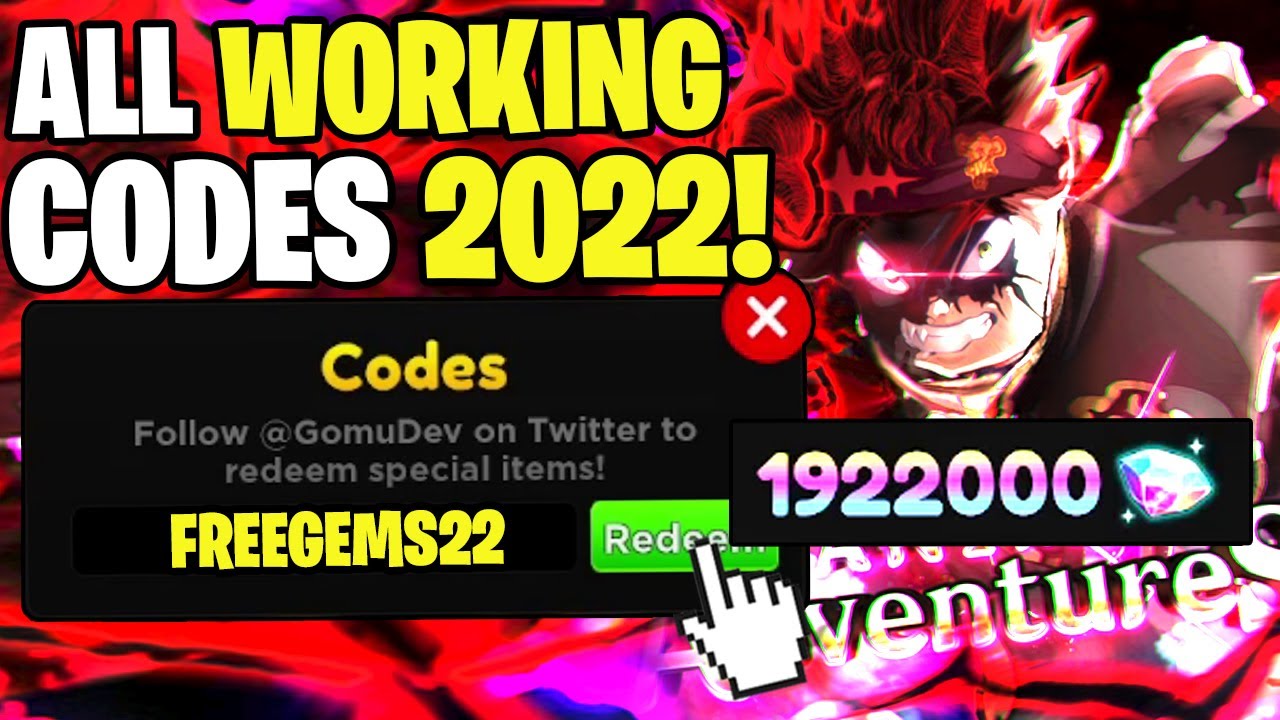 NEW* ALL WORKING CODES FOR ANIME ADVENTURES NOVEMBER 2022! ROBLOX ANIME  ADVENTURES CODES 