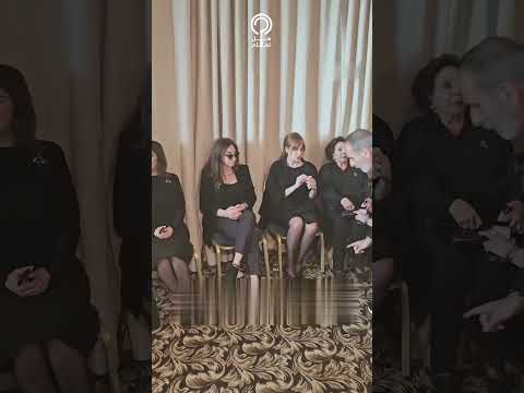 نانسي عجرم تتعرض لموقف محرج في عزاء وليد مصطفى زوج كارول سماحة