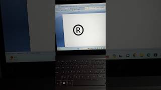 Computer Shortcut Registered ®️ Sign shorts computer trending msoffice viral video tricks