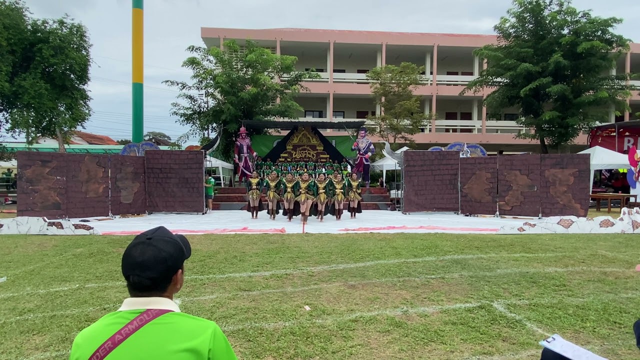 เชียร์ลีดเดอร์ สีเขียว ระดับ ม.1 - ม.3 โรงเรียนธัมมสิริศึกษาสัตหีบ จ.ชลบุรี ปี 2566