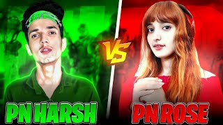 😈 PN HARSH vs PN ROSE 🥵 ! Most Funniest 1v1 Ever 🤣🔥 - Garena Free Fire screenshot 3