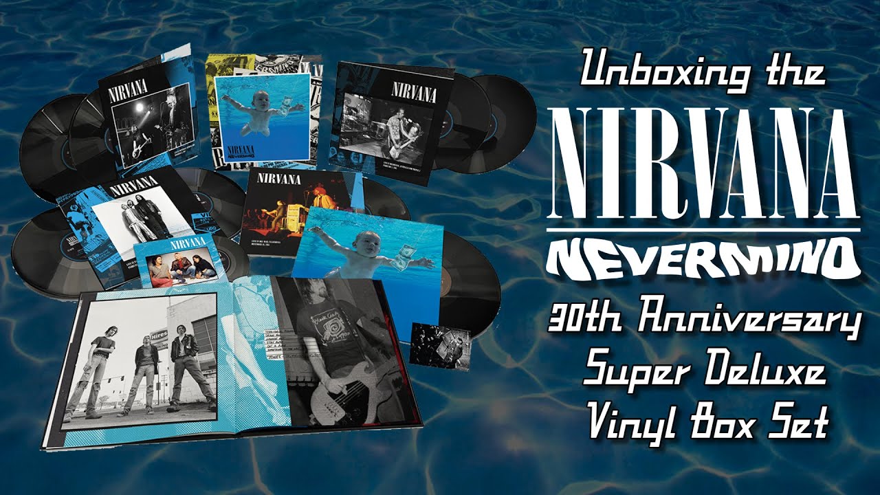 Nirvana - Nevermind (30th Anniversary/Super Deluxe/8LP+7 Vinyl Single) Box  Set