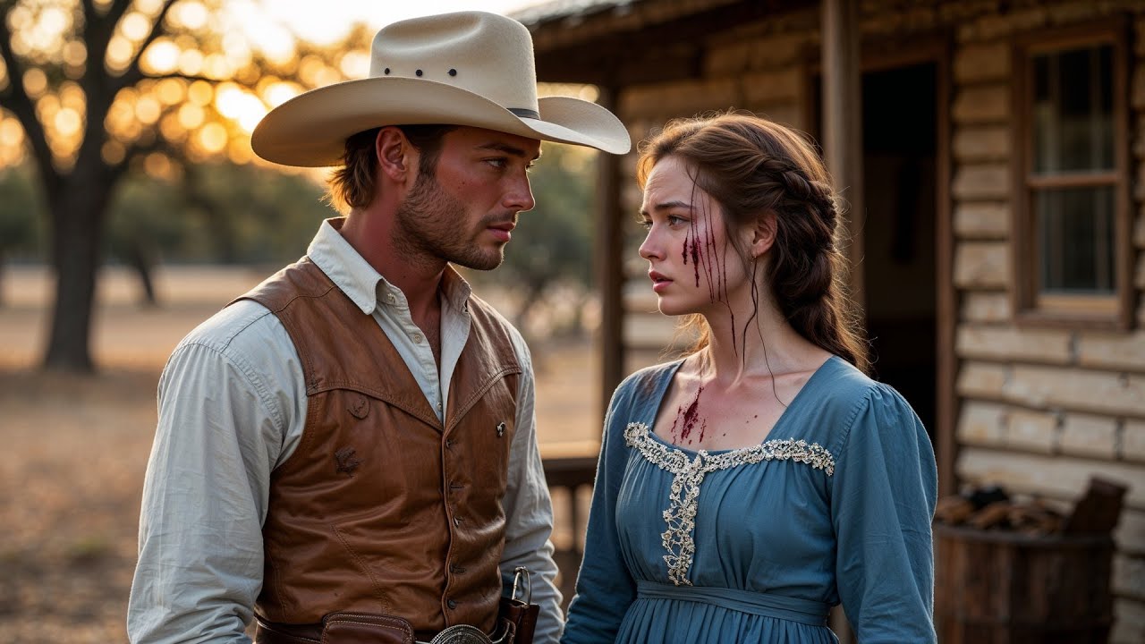 Her Father Beat Her For Being Unmarriageable, A Cowboy Proposed Before Her Tears Could Dry