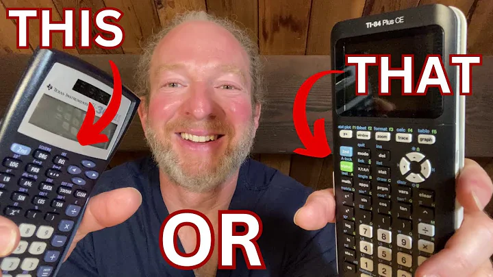 TI-84 Plus CE Calculator versus TI-30XIIS Calculator
