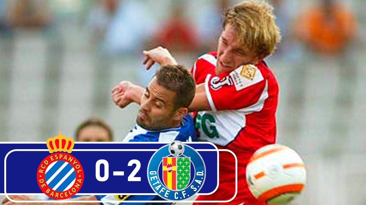 Resumen RCD Espanyol 0-2 Getafe CF LaLiga 2005/06 - YouTube