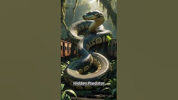 Mysterious | Python Found in Abandoned Train Carriage in the Middle of the Forest #snake #mysteriou