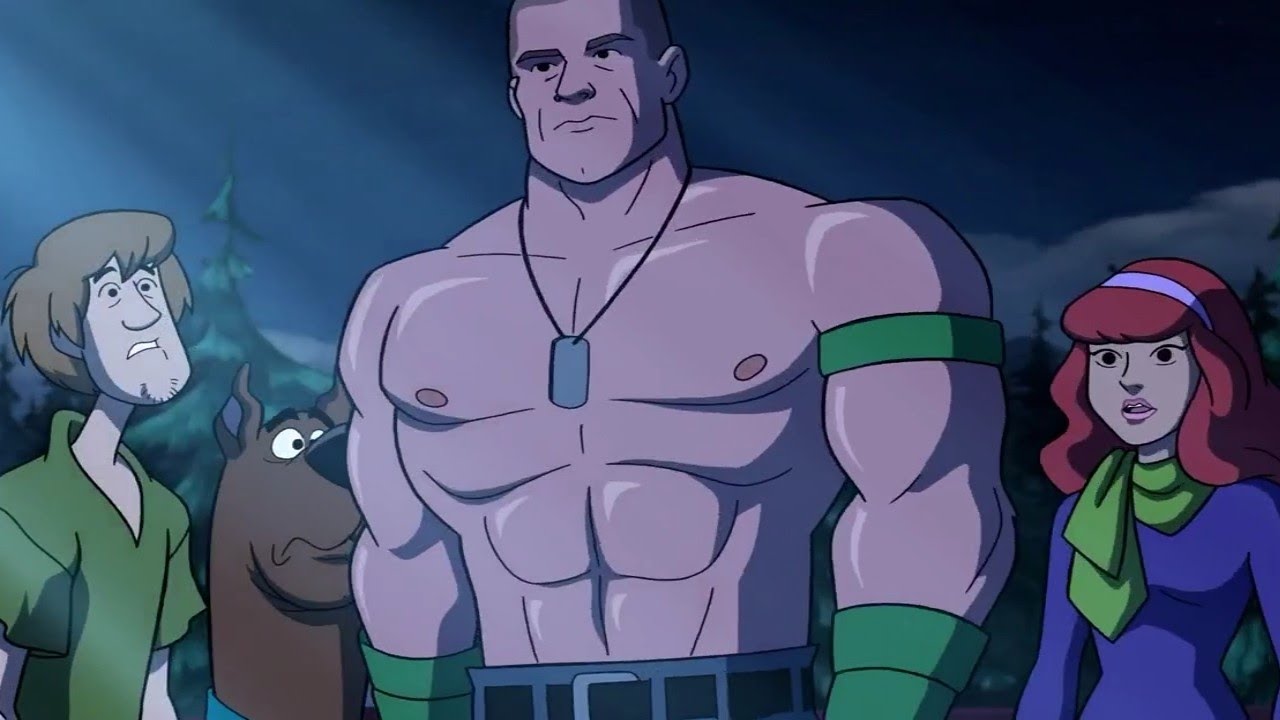 Clip La Pandilla Conoce A John-Cena | Scooby-Doo! Misterio En La Lucha Libre (2014)!!✔️💯 - YouTube