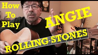 How To Play ANGIE - Rolling Stones (Plus FREE chord charts!)