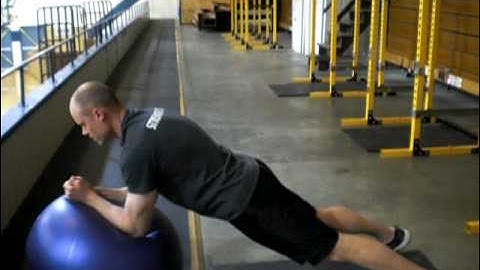 Swiss Ball Stir the Pot