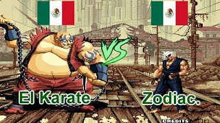 SNK vs. Capcom - SVC Chaos Super Plus - El Karate vs Zodiac. FT5