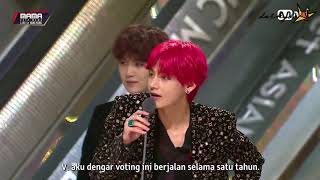 [INDO SUB] 181214 2018 MAMA in Hong Kong Mwave Global Fans' Choice - BTS