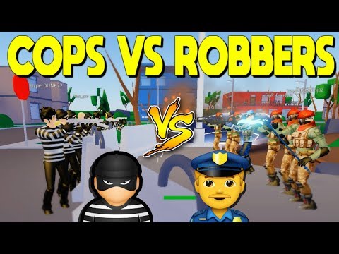 Cops Vs Robbers In Strucid Roblox Youtube - cops and robbers awsome v i p roblox