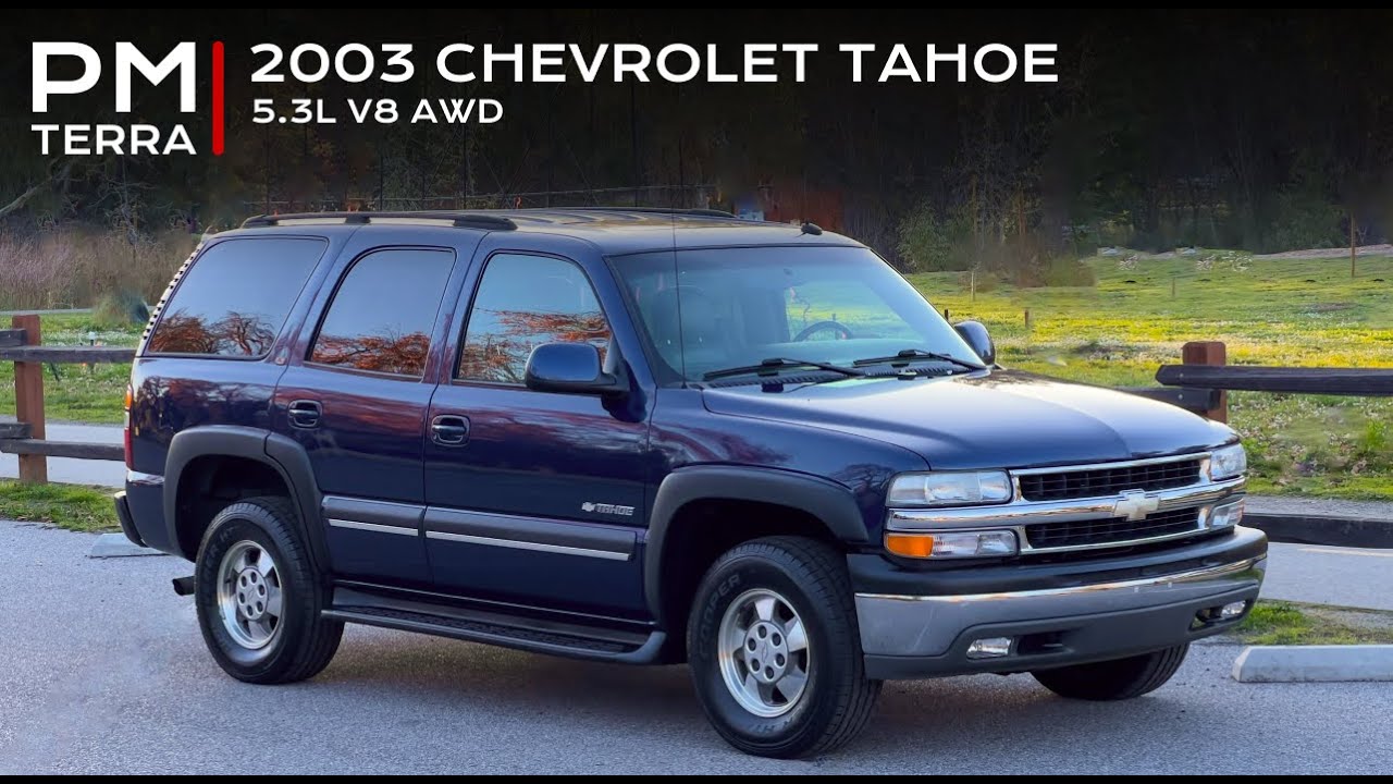 2003 CHEVROLET TAHOE - Driving