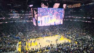 Mem at Warriors Game 6 Full Game intro Chase Center. Western SemiFinals. GoldBlooded Warriors Ground