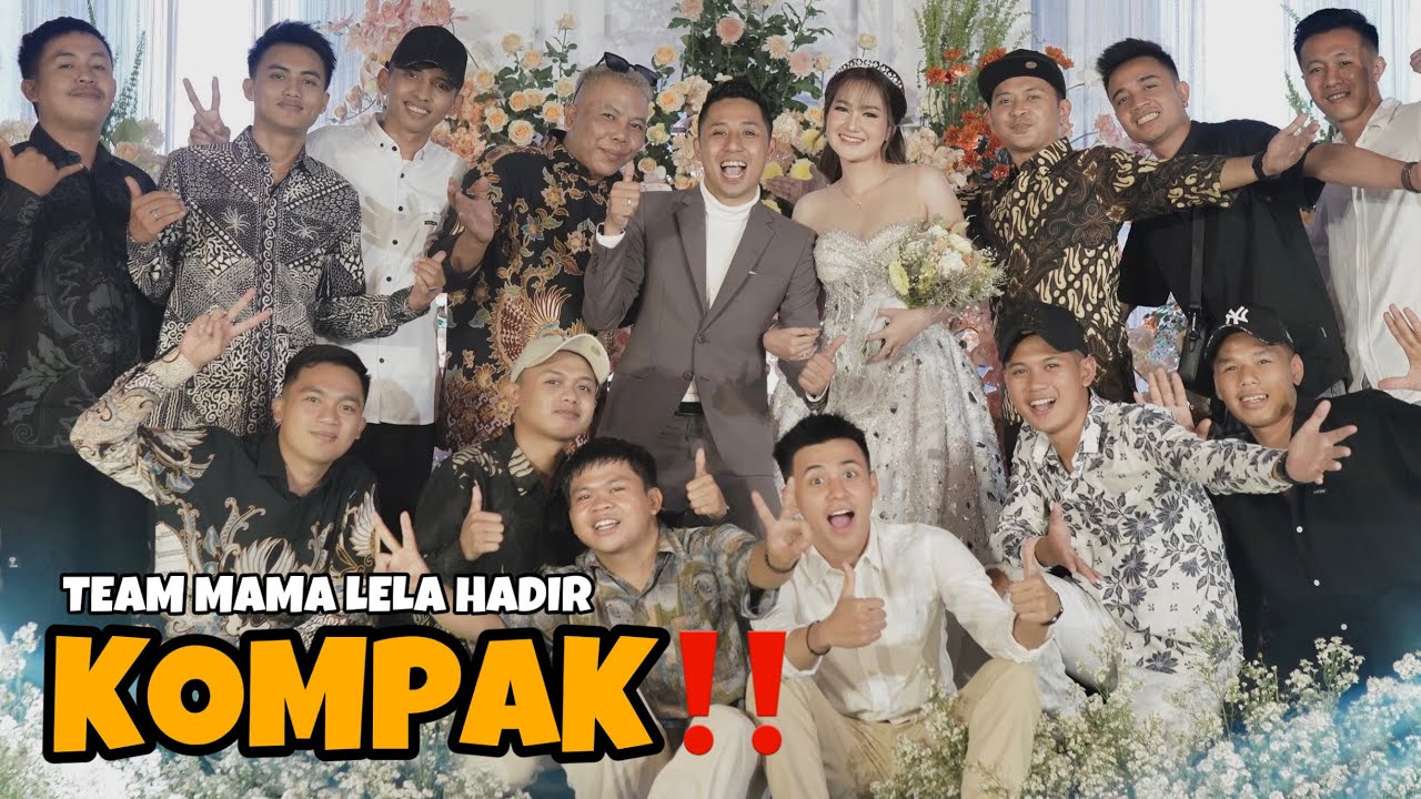 TEAM MAMA LELA SERU-SERUAN DI NIKAHAN ROSSI EXO