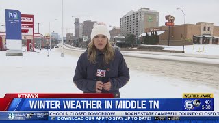 Winter weather in Middle TN