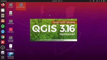 Baixar QGIS 3.16 LTR no Linux Ubuntu 20.04 Focal Fossa