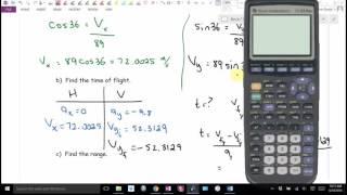 Physics 11 U8L7 Projectiles at Angles