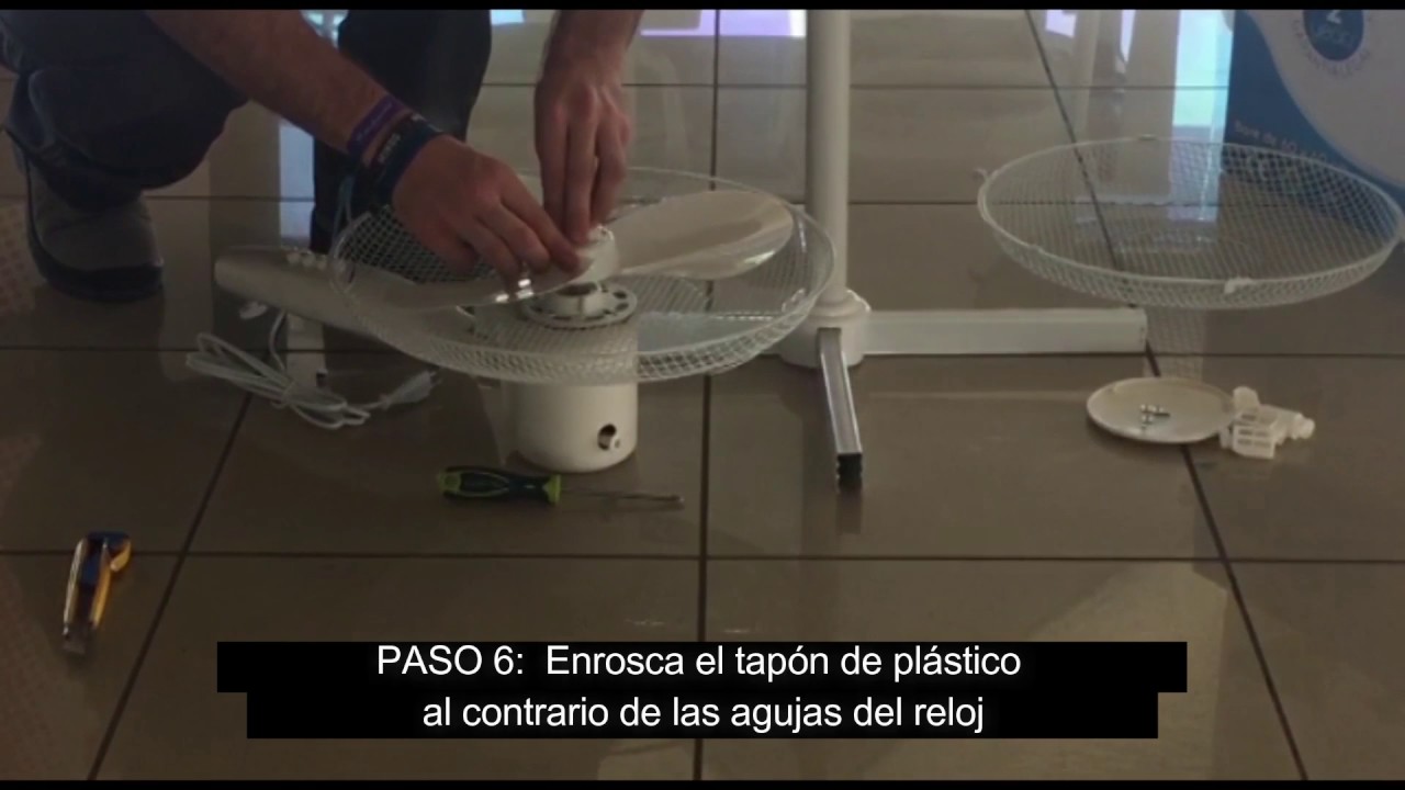 Gerimport Ventilador De Pie Plastico 40cm 