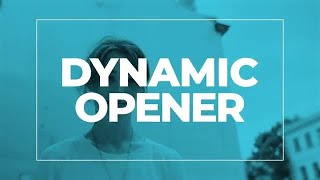 Dynamic Opener After Effects Templates