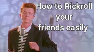 Friend be trying to rickroll : r/memes