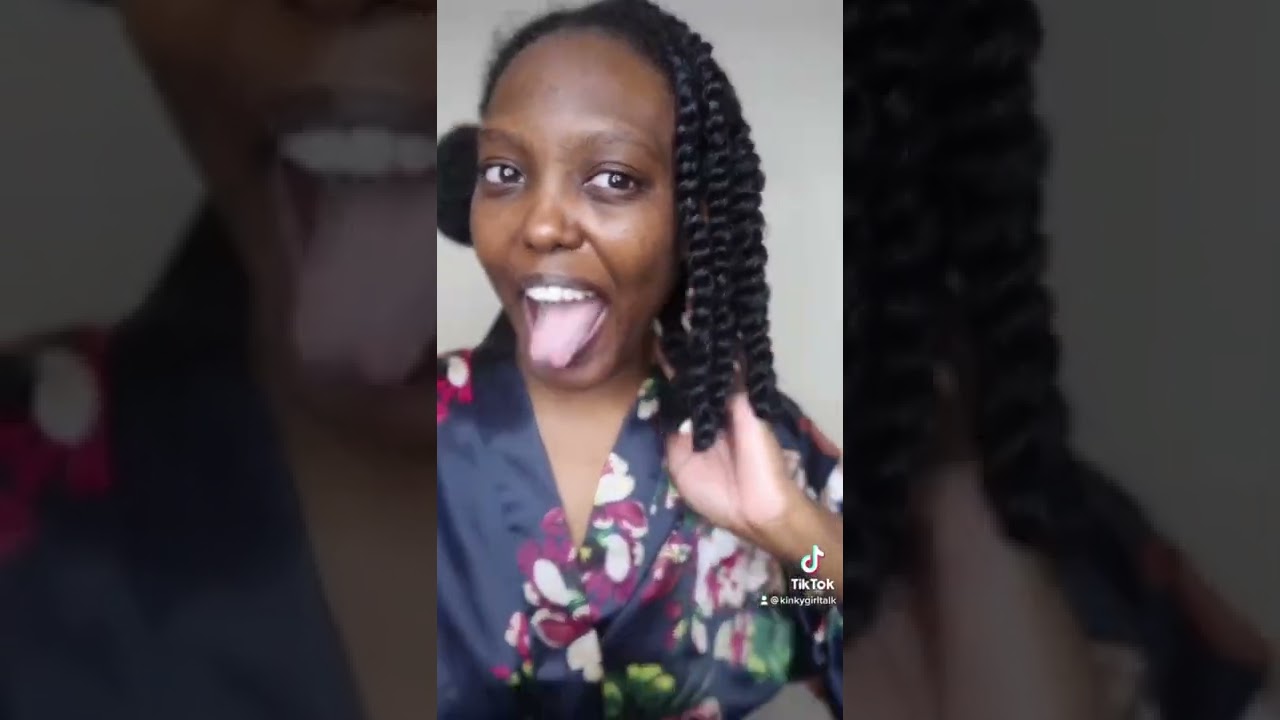 Chunky Twist Out using Uncle Funky’s Daughter products! 