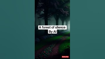 AI generated shorts " Forest of silence"🤫🤫 #shorts #youtubeshorts #ai #forest