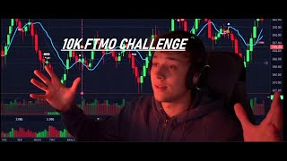 10K FTMO Challenge Trade Recap - Road To Profitability EP 2