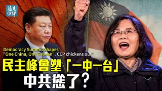 Democracy Summit Shapes "One China, One Taiwan". CCP chickens out? screenshot 1