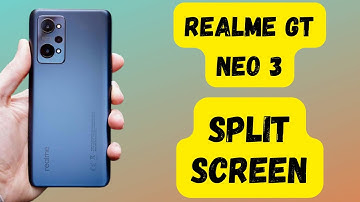 Realme Gt neo 3 Split screen How to use