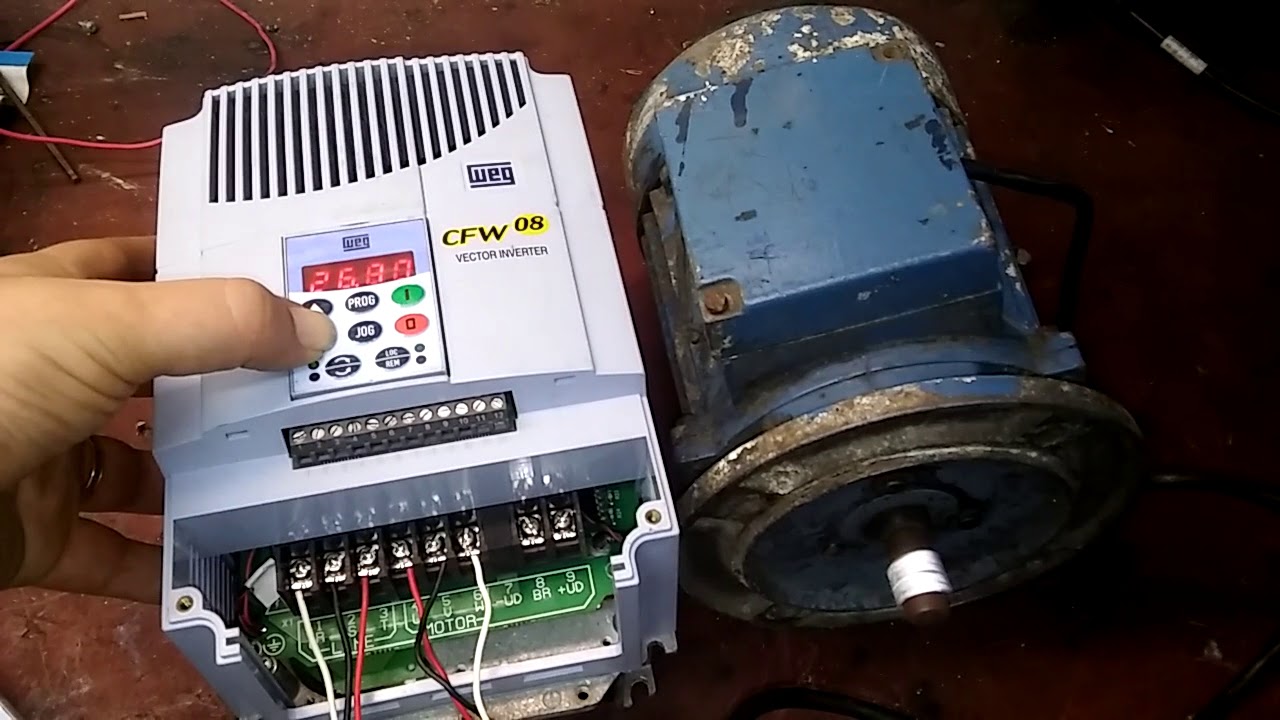 Variador De Frecuencia Weg Cfw 08 www.youtube.com