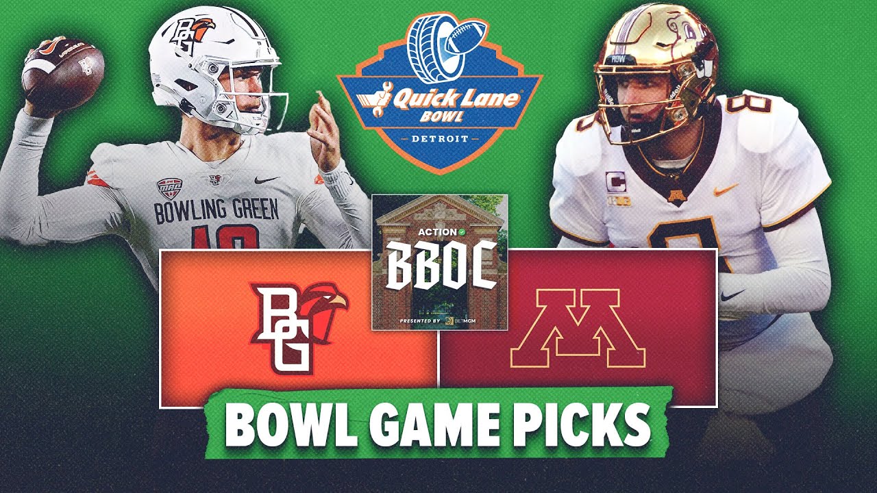 Bowling Green vs Minnesota Quick Lane Bowl Picks College Football