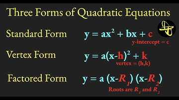 Three Forms of Quadratic Equations
