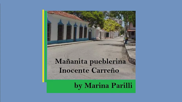 Maanita pueblerina Inocente Carreo by Marina Parilli